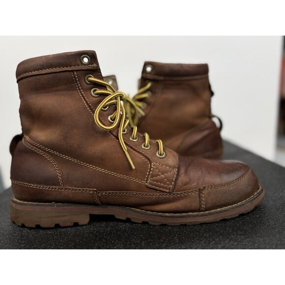 Timberland Originals Earthkeepers Boots Men’s 11 Medium Brown Leather Lace Up - Picture 9 of 16